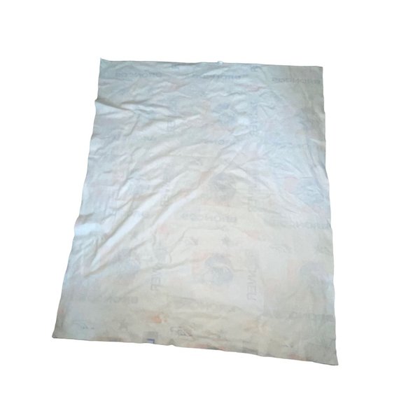 Rare Vintage NFL Denver Broncos Football Blanket Throw Northwest Company 88X74 - Picture 6 of 11